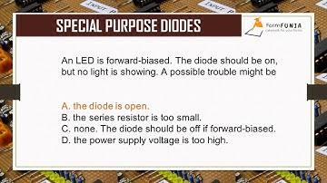 Special Purpose Diodes MCQ