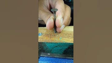 Fix loose Wood Screws With Rivets #shorts #viral