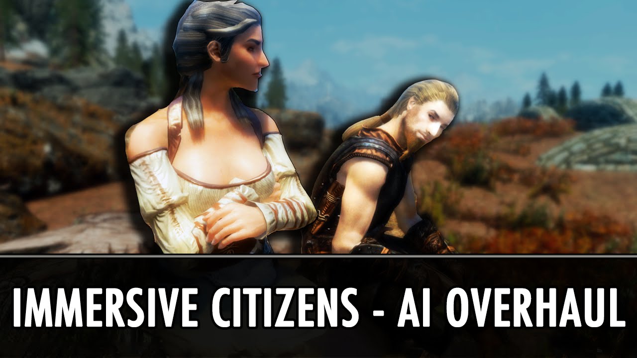 New ! NPC Mod [Better AI with status interface] - People