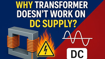 Why Transformer does not work on DC supply? | Telugu