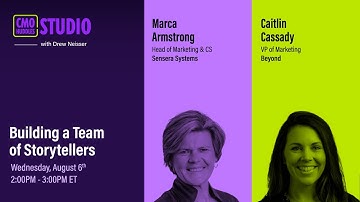 Building a Team of Storytellers | CMO Huddles Studio
