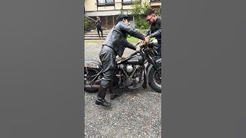 Harley Knucklehead ready to roll on the Gypsy Tour 2 in Japan #DicEtv