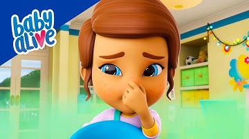 Baby Alive Official 💨 Charlie Learns To Use The Potty 🧻 Kids Videos 💕