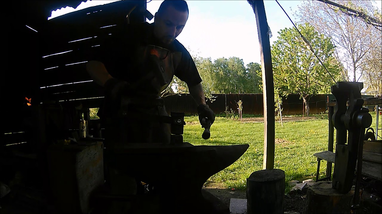 Making medieval spear (kovanie kopije)