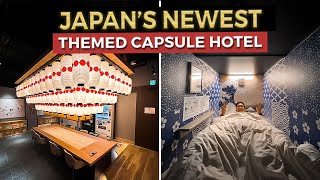 One Night inside Japan's NEW $30 Ninja & Geisha Capsule Hotel
