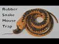 Rubber Snake Mouse Trap In Action With Motion Cameras