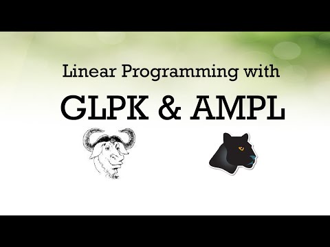 GLPK & AMPL Tutorial 02 : Maximizing Profit Using GLPK