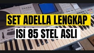 SET ADELLA SEMI MANUAL ISI 80 STEL || SIAP MANGUNG TERBARU
