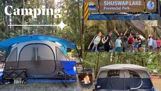 Camping @ Shuswap Lake Provincial BC | Canada