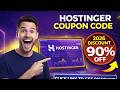 Hostinger Coupon Code 2026 🔥 20% OFF Hosting + Free Domain