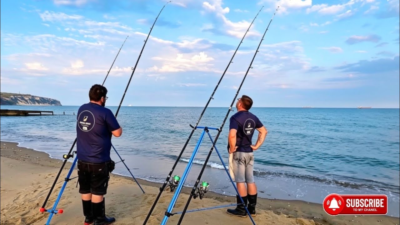Fishing Sandown Beach with Dobbo
