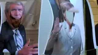 Esteban Caliente Reporting Live From George W. Bush