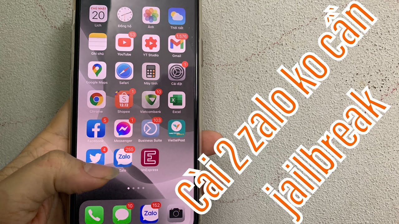 iphone line 2 id  Update New  Cài đặt 2 zalo ổn định trên iphone (ko jailbreak)