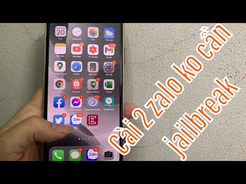 Video Cài đặt 2 zalo ổn định trên iphone (ko jailbreak) - youtube