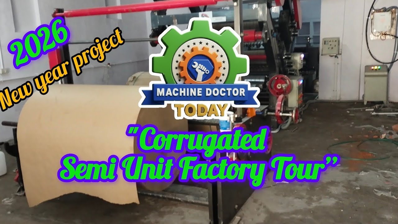 2026 New year first project start "Corrugated Semi Unit Factory Tour”