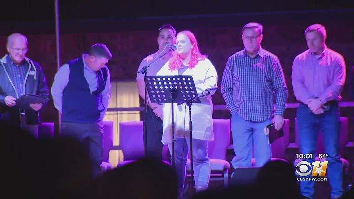 Athena Strand's mother speaks to crowd at vigil Tu...