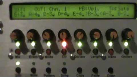 MIDIBox Sequencer V4 - Part 1 - Note Track Basics