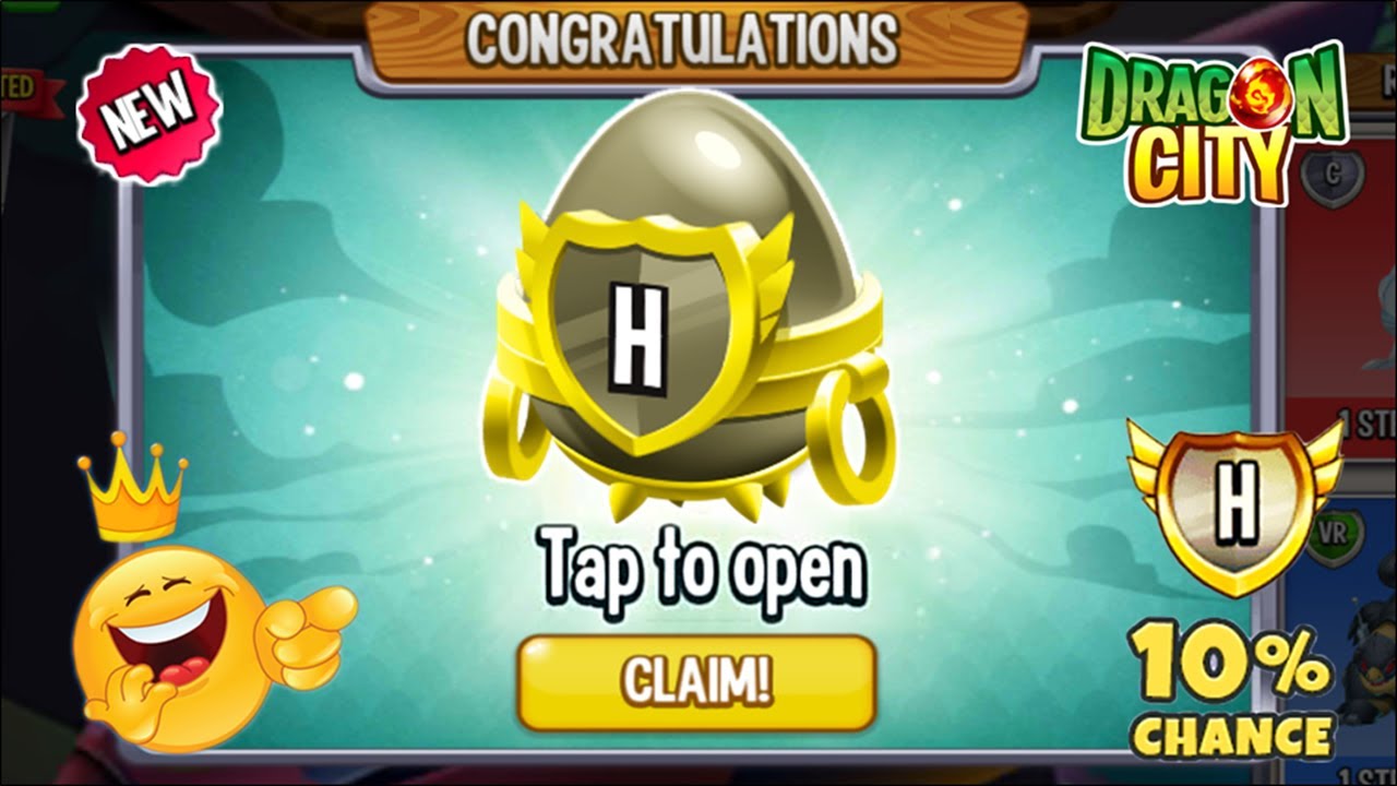 Dragon City Unlocked x1 HEROIC EGG Chest for FREE PART 2 😍 YouTube