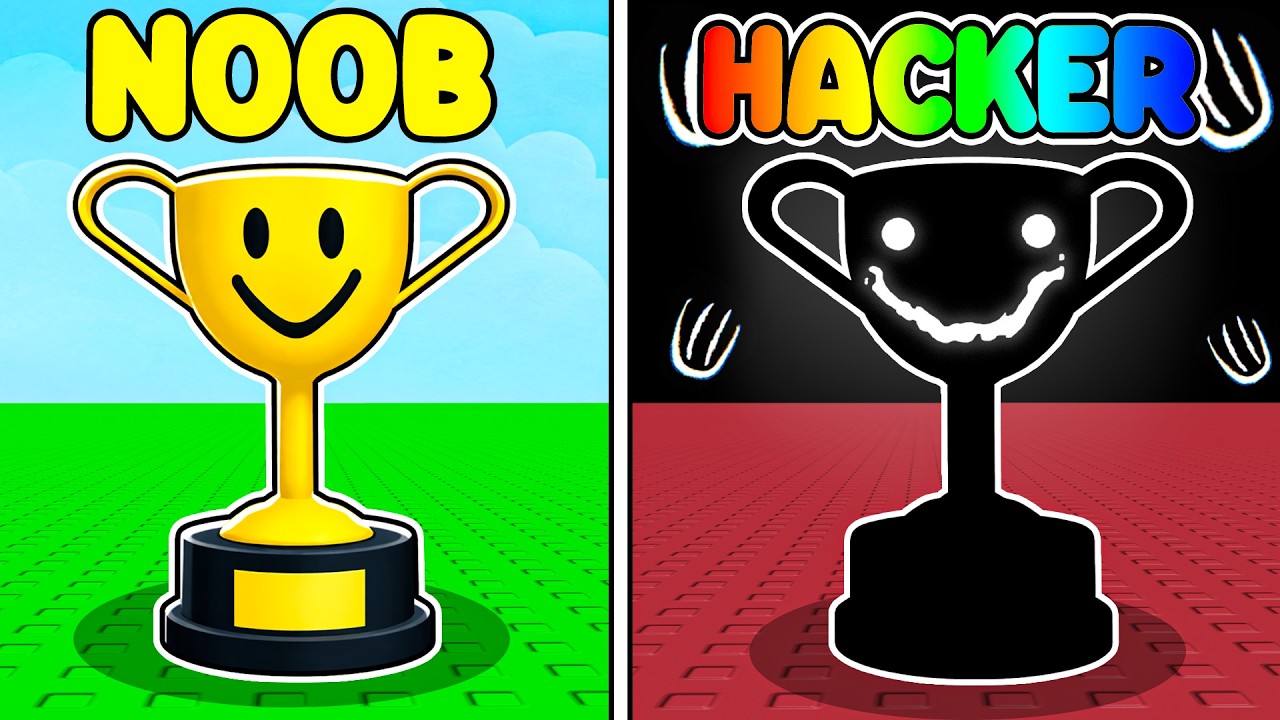 Finding EVERY TROPHY in Roblox Find the Trophies...