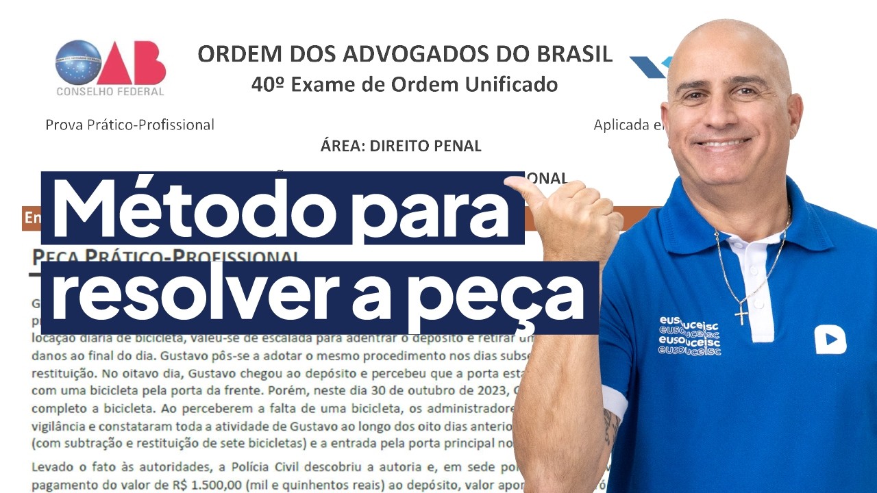 Essa TÉCNICA vai salvar sua aprovação na 2ª Fase da OAB | TBPC para resolver a PEÇA