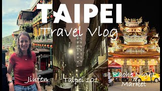 Travel vlog - taiwan vlog 🇹🇼🥟 first time in taipei, jiufen, best places to eat, night markets & dim sum