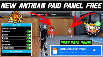 AIMKILL ☠️ MOD MENU 🔥Antiban FF Panel🔥Free Fire Injector🔥Ob51 Free Fire Hack😈FF panel Hack Mobile|FF