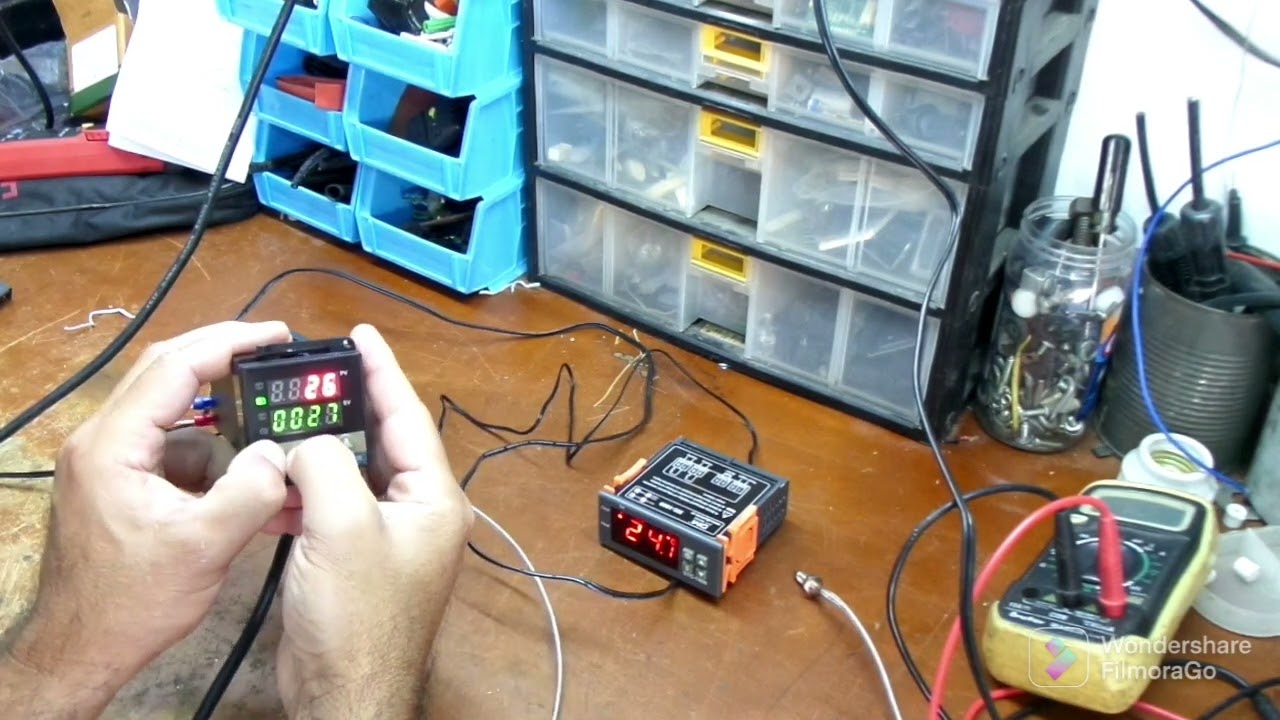 REX-C100 Cómo se programa y como se conecta para hacer incubadora o deshidratadora