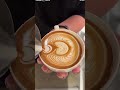 wing tulip latte art @coffeei-s4b #latteart #coffeelatteart #coffeelatteart #coffee