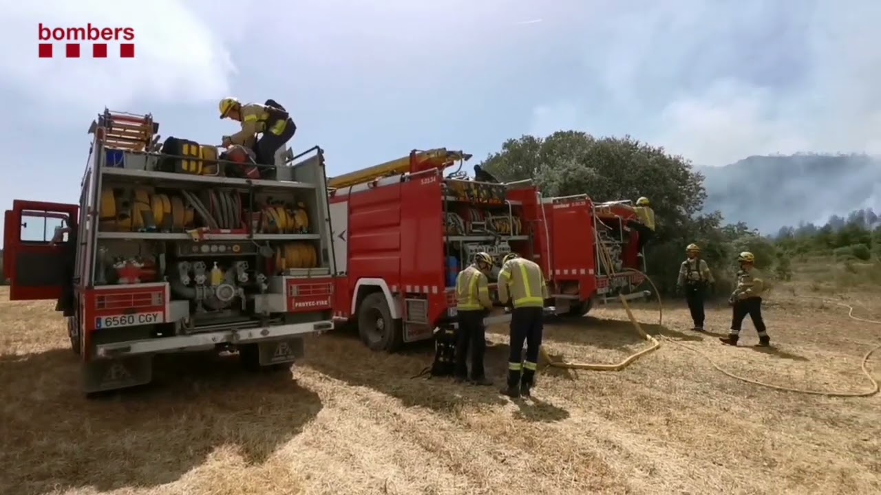 Incendi Forestal d'Artesa de Segre - 15 de juny de 2022
