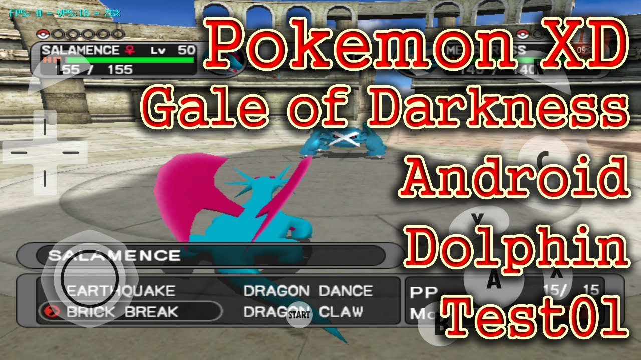 Dolphin MMJ NGC Android Emulator Pokemon XD Gale of Darkness Game