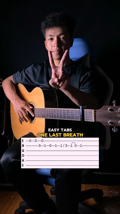 Tutorial one last breath - Creed #guitartabs #guitartutorial #onelastbreath #creed