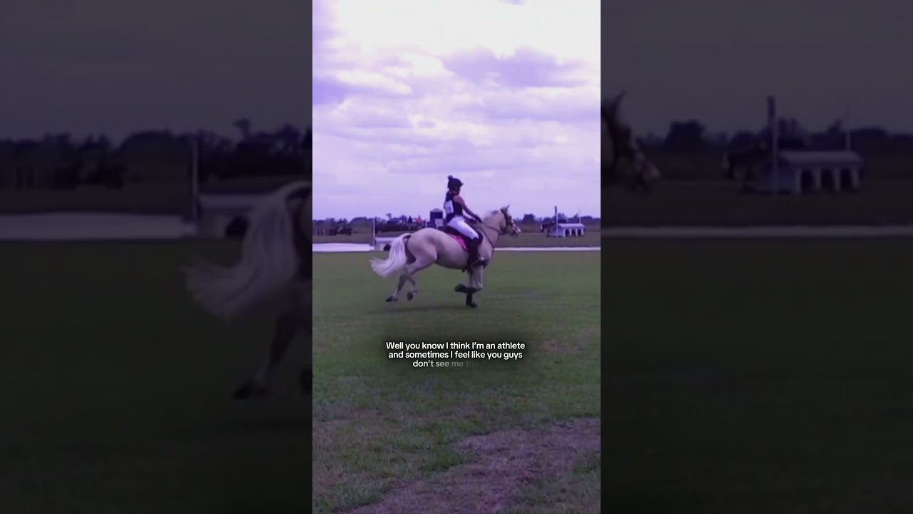 Equestrians are athletes. ❤️ 