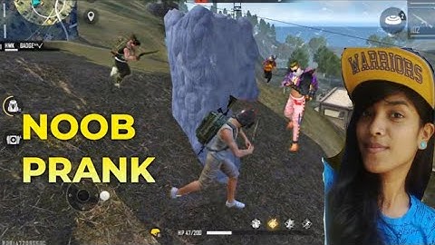 ONCE AGAIN NOOB PRANK WITH GIRL// Garena Free Fire (2021) Gameplay