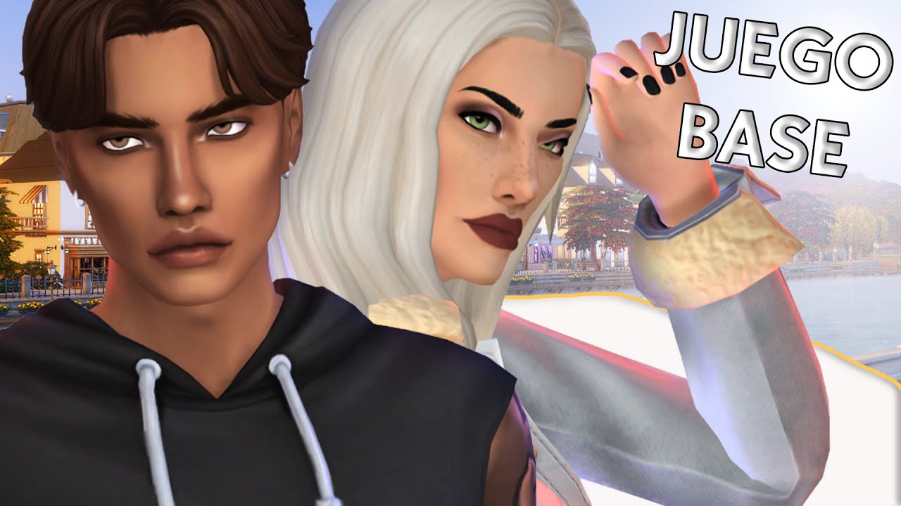 Hago SIMS con SOLO el JUEGO BASE 💕 | ¿CÓMO HACER SIMS GUAPOS? - YouTube