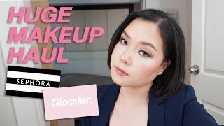 HUGE BEAUTY HAUL! Sephora, Glossier, Beautylish &amp; More!