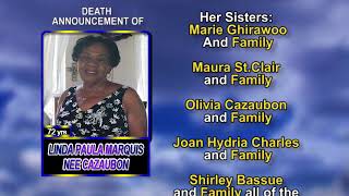 Linda Paula Marquis nee Cazaubon long 1