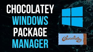 chocolatey is the package manager for windows