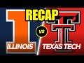 Exciting Full Game Recap: Illinois vs. Texas Tech 🏀
