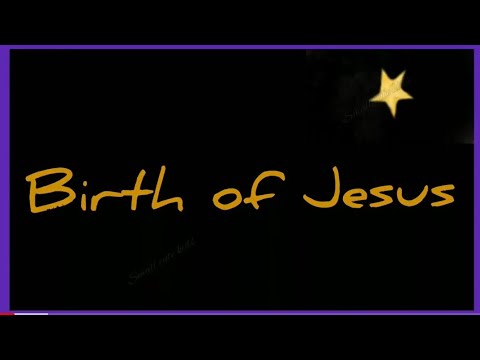 Womb conceived miraculously Christmas story / birth of Jesus - YouTube