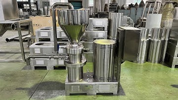 Colloid mill special manufacture for softgel production of color shell, paste suspension, paintball