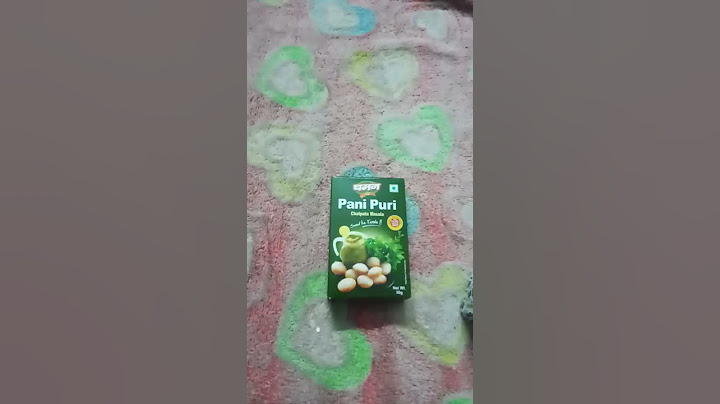 Pani Puri Chatpata Masala ₹30