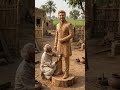 Fawad Khan Carved in Wood Amazing Craftsmanship #WoodStatue#FawadKhan#Woodworking