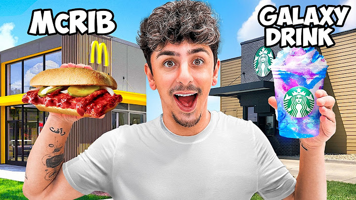 I Tried Every 'Limited Time Only' Fast Food Item!