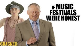 If Music Festivals Were Honest  Honest Ads (Bonnaroo, Coachella, Lollapalooza Parody)