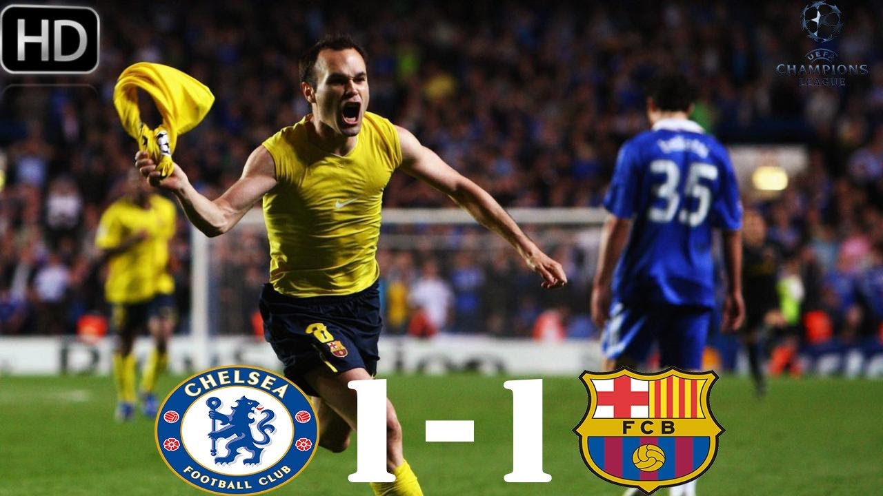 Chelsea 1 1 Fc Barcelona Highlights Semifinal Champions League 09 Hd Youtube