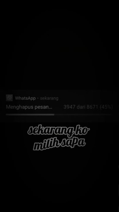 Story_ Ko anggap sa apa!