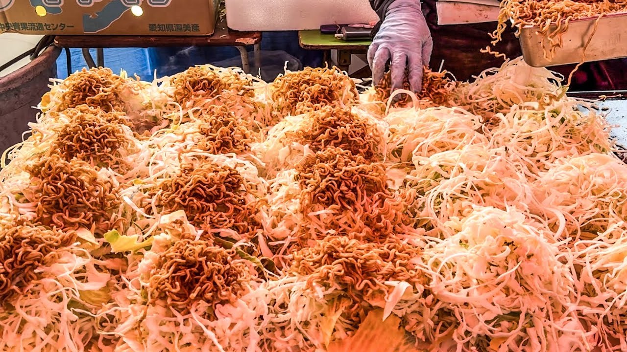 広島風お好み焼き屋台