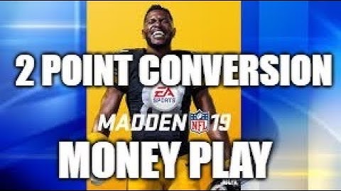 Madden 19 Glitches Cheats and Tips  -  2 Point Conversion - Single Back