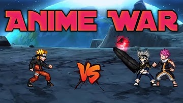Naruto all form (New) VS Asta (all form) & Natsu (all form) in Jump Force Mugen 😱