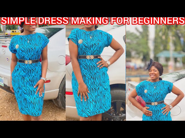 dress cutting and stitching Reversible Frock Cutting Sewing Method